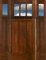 mahogany craftsman doors